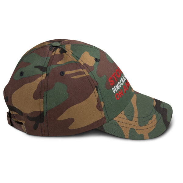 Stop Democrapping On America Classic Dad Hat Green Camo