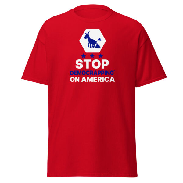 Stop Democrapping On America Men's Classic Tee Red