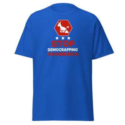 Stop Democrapping On America Men's Classic Tee Royal